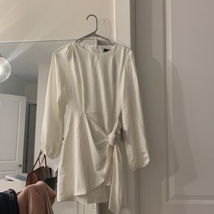 Lulus Long Sleeve White Dress